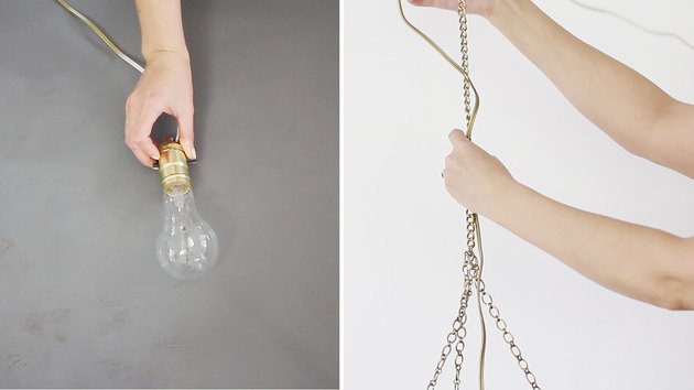 Assembling lamp kit