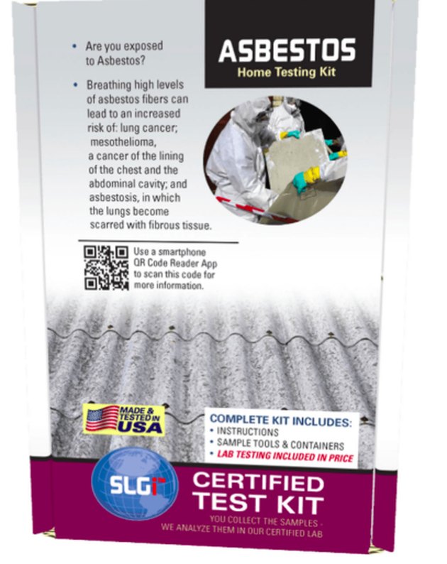 Asbestos test kit.
