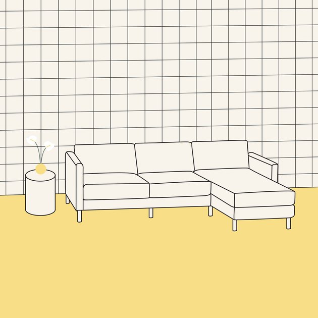 sectional sofa illustration