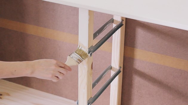 Painting the dresser
