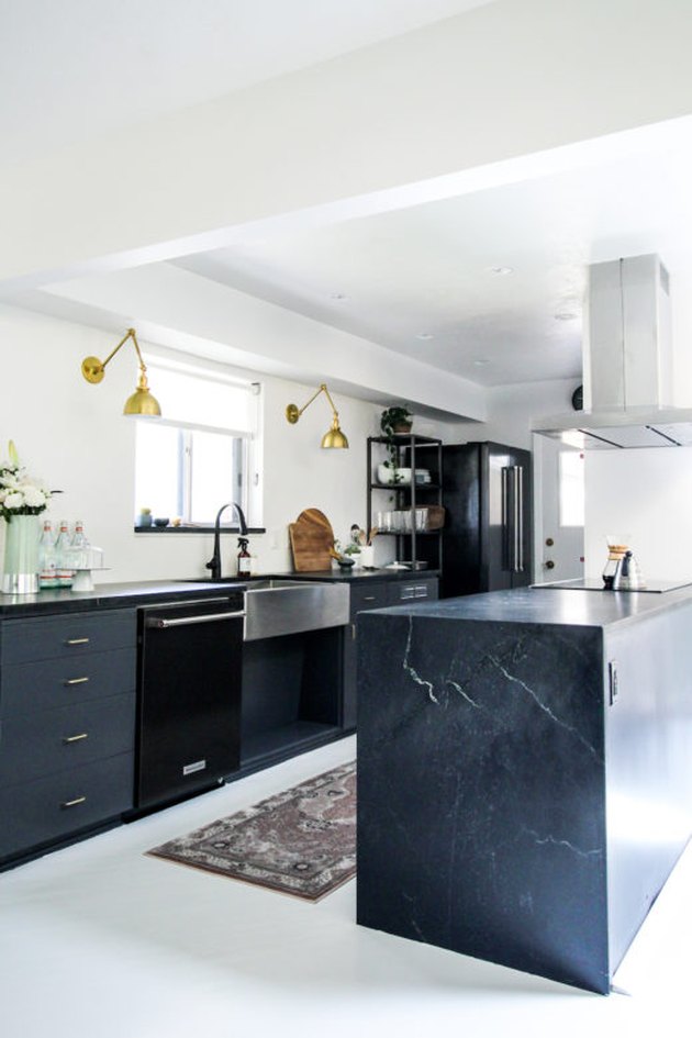 blue soapstone countertops