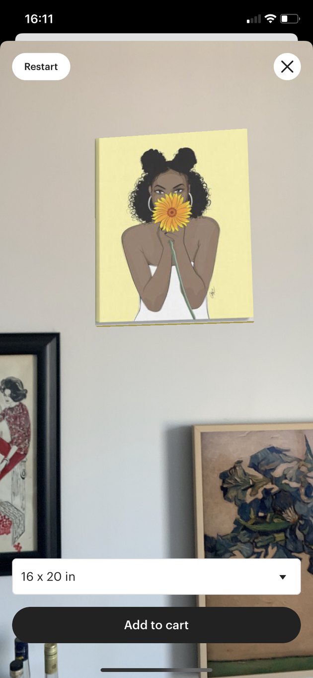 Etsy augmented reality app