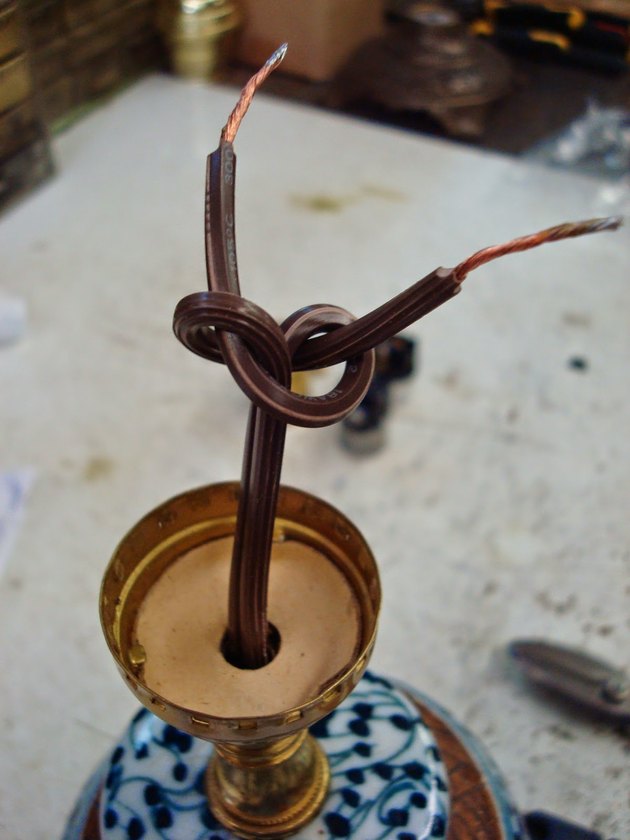Lamp cord.