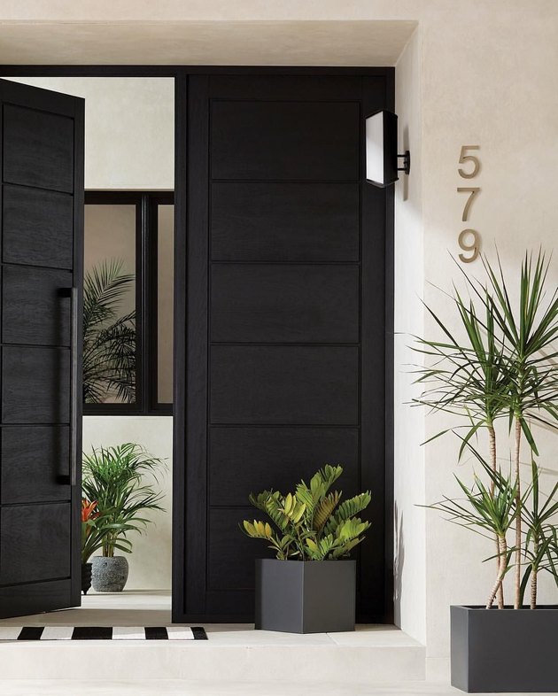 Black Exterior Door Ideas and Inspiration | Hunker