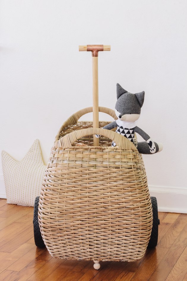 DIY luggy basket