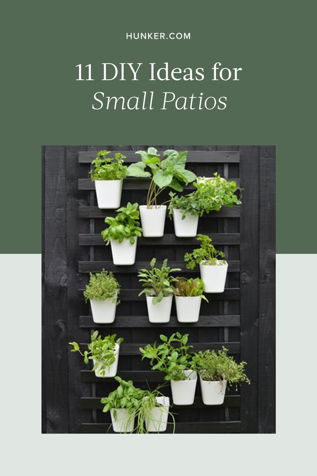 DIY Small Patio Ideas and Tutorials
