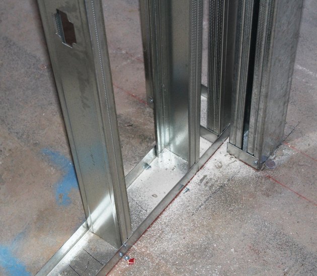 Floor track detail.