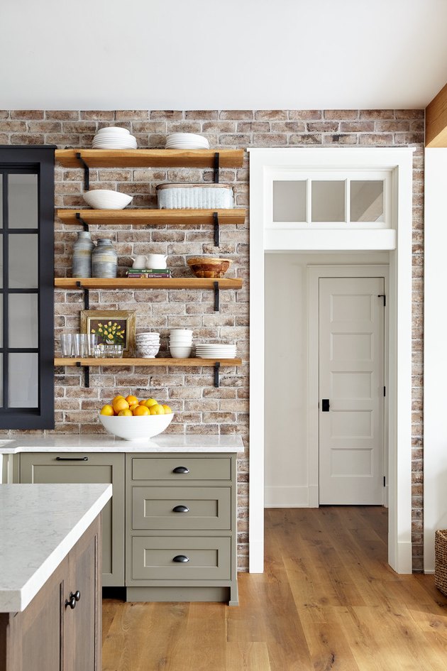 24+ Kitchen Backsplash Brick Pics