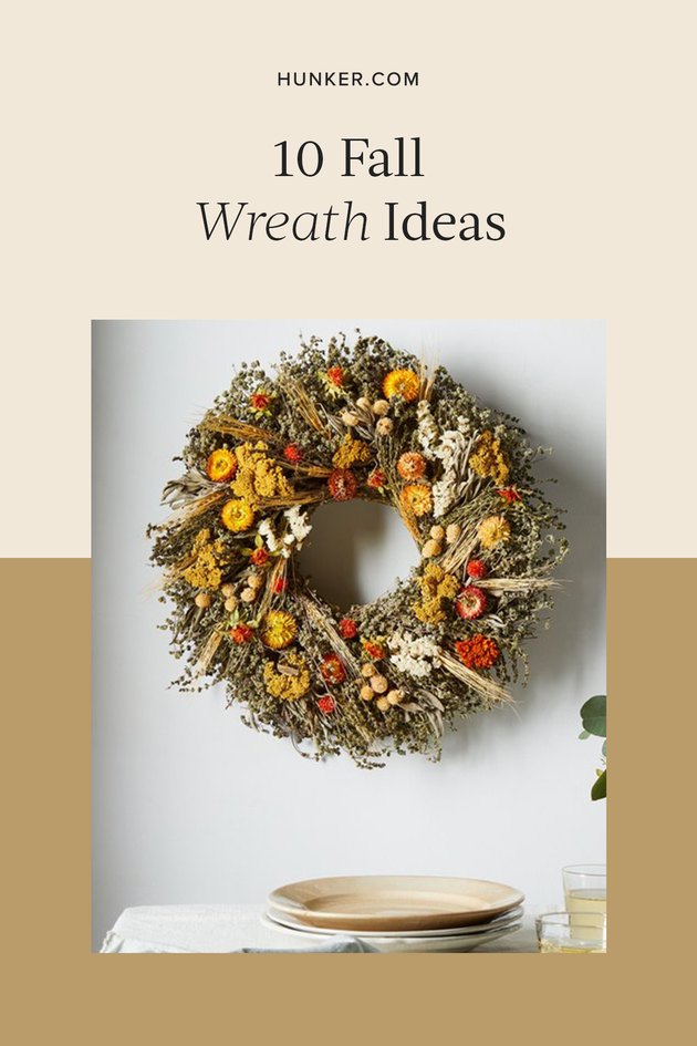 Fall Wreath Ideas That You Can Buy or DIY