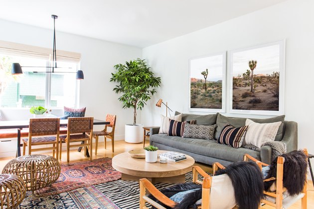 bohemian living room