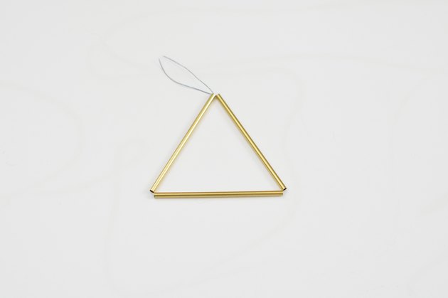 DIY Geometric Tree Ornaments