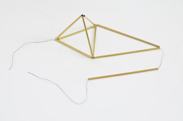 DIY Geometric Tree Ornaments
