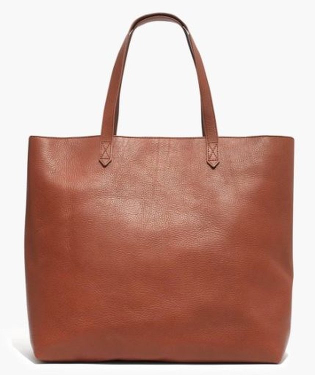 Zip-top transport tote.