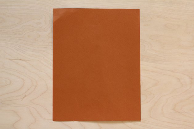 8.5" by 11" paper