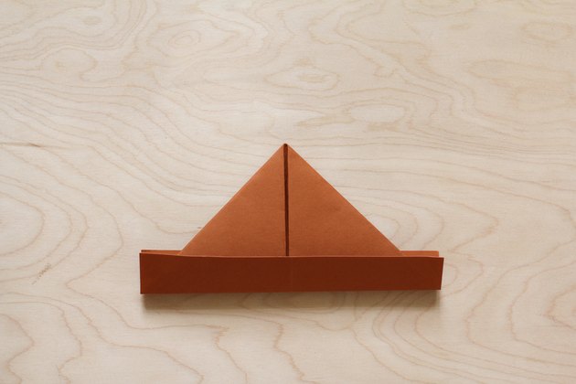 Bottom flaps folded up