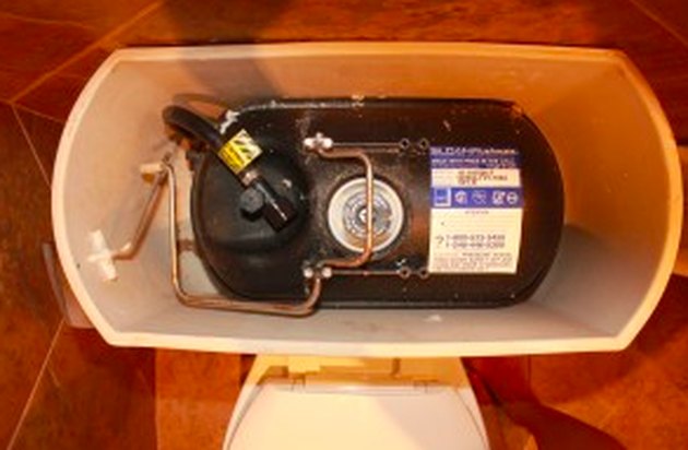 Pressure-assist toilet.