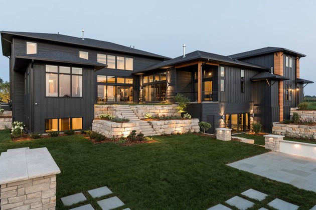 vinyl clad exterior