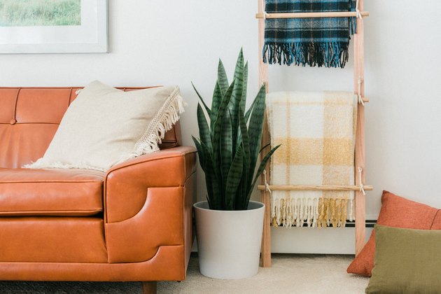 Learn to make your own DIY Swing Arm Blanket Rack and Ladder this fall.