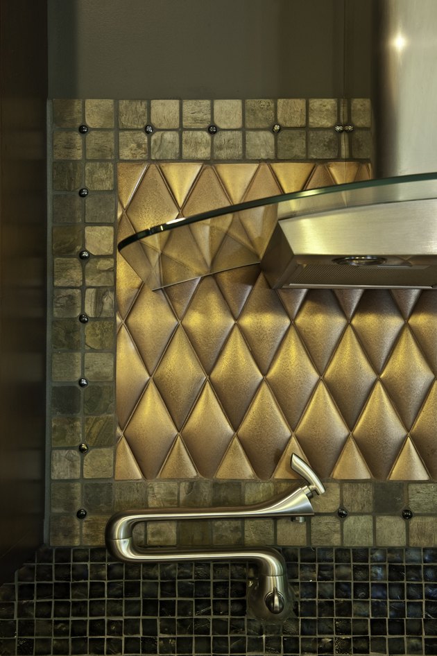 Copper Kitchen Backsplash