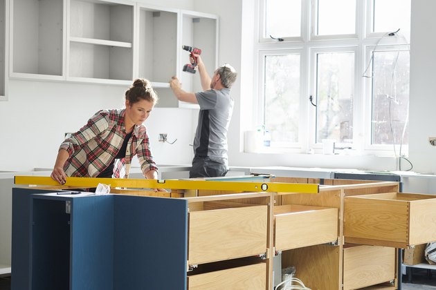 Kitchen fitters.