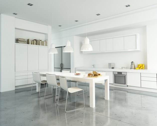 White kitchen