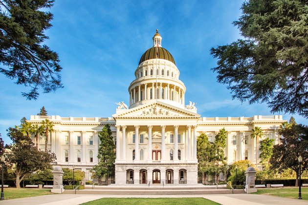 Sacramento California state capitol.