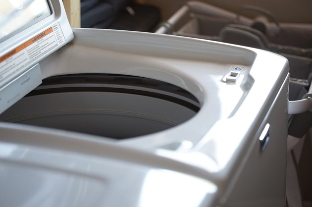 Top-load washing machine.