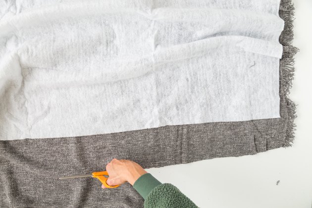 How to make an upholstered pad for mudroom bench