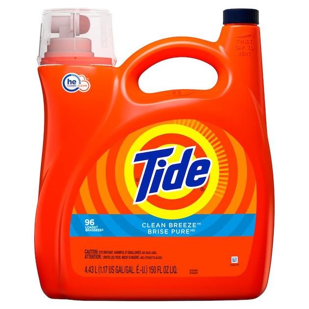 Tide 150oz. Clean Breeze HE Liquid Laundry Detergent (96-Loads)