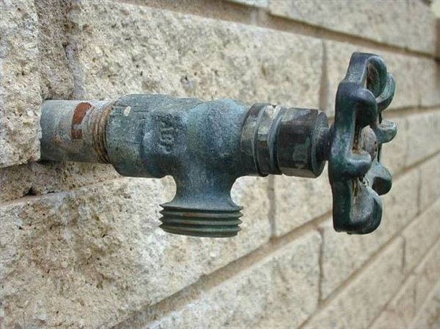 Installing an Outside Water Faucet Hunker