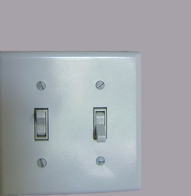A double wall switch.
