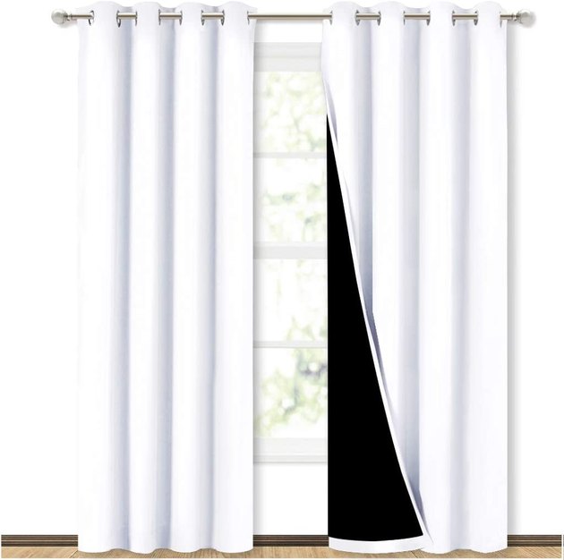 Though most blackout curtains have thermal insulation qualities, this specific product performs extremely well with temperature regulation, blocking both heat and cold from transferring through your windows.