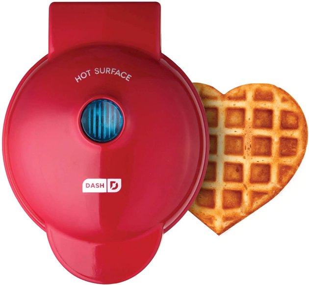 If the best way to someone's heart is through food, this heart-shaped waffle maker is the ultimate gift.