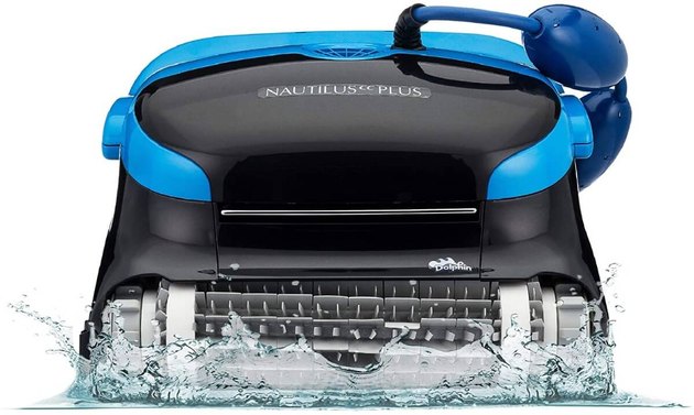 Hello, free time! Let the Dolphin Nautilus CC Plus robotic vacuum cleaner take over your pool cleaning duties for good. Easy to use and ideal for in-ground swimming pools up to 50 feet, this cleaner will leave your pool sparkling clean in just 2 hours. Spend more time enjoying your pool and less time cleaning.
