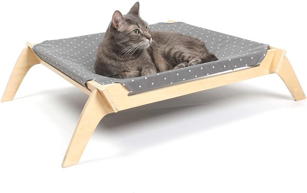 Quick to assemble, easy to clean (machine washable), and slip resistant — here's a pet bed that's just as practical as it is cute. It also molds to your animal's body for ultimate comfort.