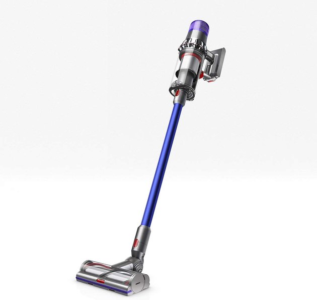 Please welcome Dyson's most advanced cordless vacuum ever made. Enjoy ample run time, unbeatable power, and a compact design. The best part? This intelligent vacuum adapts suction and power to deep clean different floor types without changing cleaner heads. It will make every deep cleaning session such a breeze.