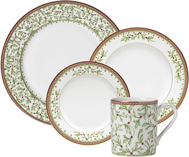 Mikasa is one of our all-time favorite makers of dinnerware, and the brand surely doesn't disappoint with this gorgeous holiday-themed set. Nothing sounds better than waking up on a chilly December morning and making a steaming cup of coffee in the berry-decorated mugs.