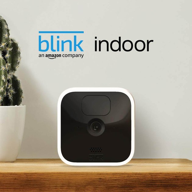 Blink Indoor is a wireless, battery-powered security camera that helps you check in on your home day or night with infrared night vision.
