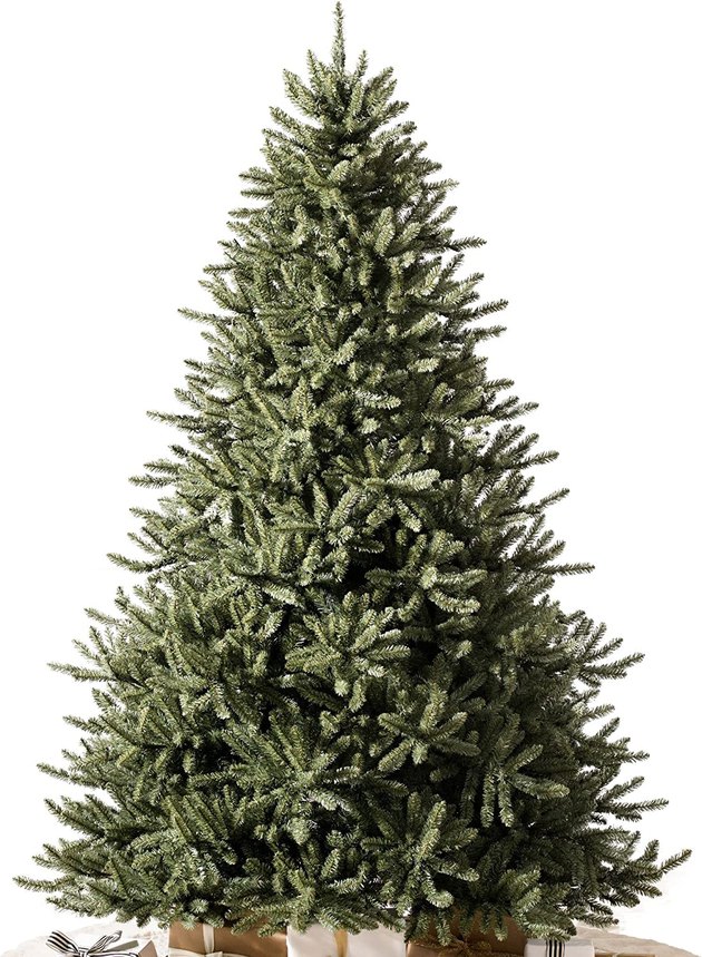 At a quick glance, this artificial Blue Spruce looks like it could be the real deal! But there's no need to worry about sweeping up pine needles here.