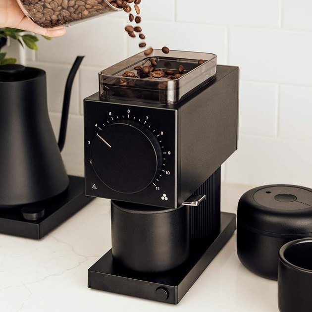 The whole apparatus is a serious step up for home grinding ... and one that'll look great on his countertop too. Grind grounds specifically for AeroPress, pour-over, French press, cold brew, and more. This may very well be the best gift dad's ever received.