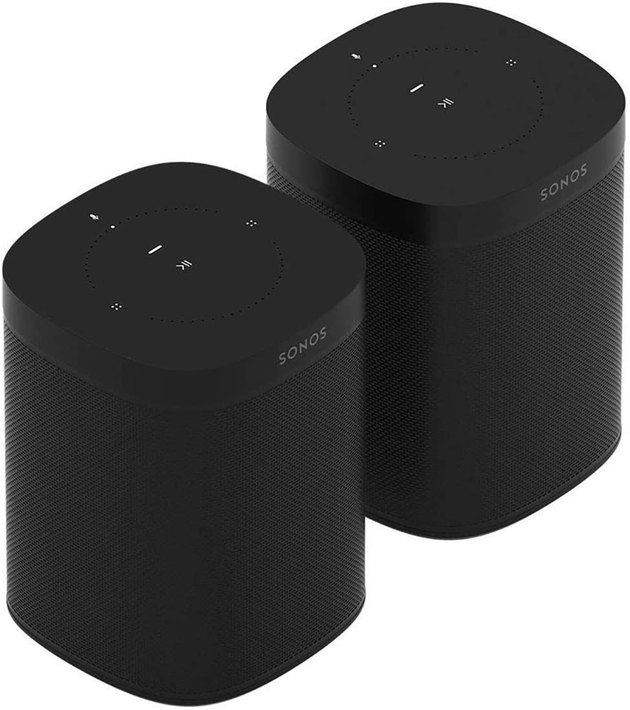 Sonos truly has an option for every need. Place these speakers in any room you'd like sound. They're easy to integrate, especially if you use Alexa for voice control. Build your collection slowly or opt for a two-pack, three-pack, or even four-pack.