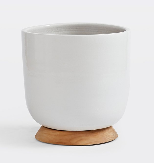 Give your plant a major upgrade with this midcentury modern-style planter.