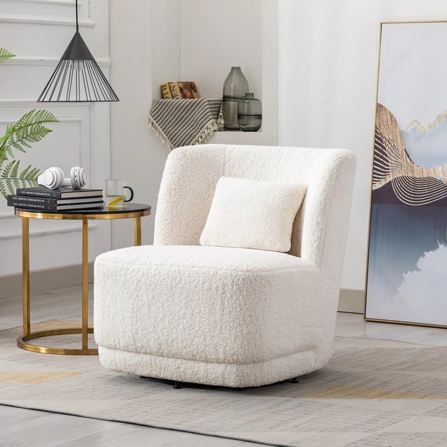 The Best CB2 Gwyneth Ivory Bouclé Chair Dupes | Hunker
