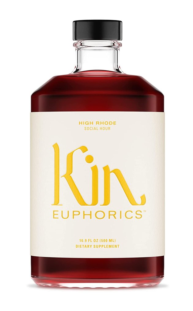 Put a unique twist on a classic host gift with a bottle of Kin Euphorics. Like all of their flavors, High Rhode is designed to balance you from the inside out, curbing stress, improving brain power, and uplifting your mood.