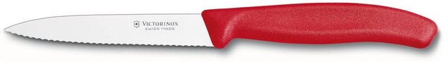 One of the most versatile knives on the market, the Victorinox 4 Inch Paring Knife is simply a must-have. Dice, slice, mince, and peel to perfection with this ergonomically designed short blade knife. Operating for nearly a century and a half, Victorinox is a brand trusted by chefs around the world.