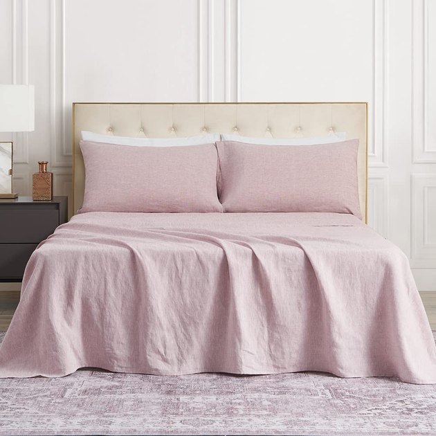 Made from 100% French linen, these sheets will help you get a good night's sleep and look good doing it. 
