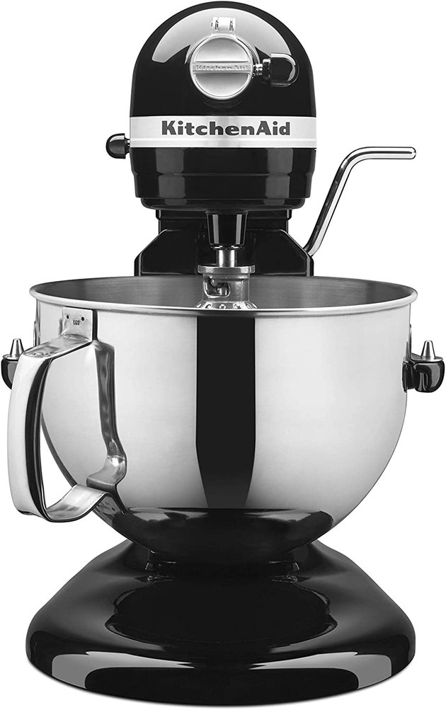 Although pricey, the KitchenAid Stand Mixer will last a lifetime. This magic machine includes three separate attachments: a spiral dough hook, flat beater, and stainless steel wire whip. Plus, it has 10 speed settings to do everything from kneading to whipping. No matter the task, KitchenAid's got you covered.