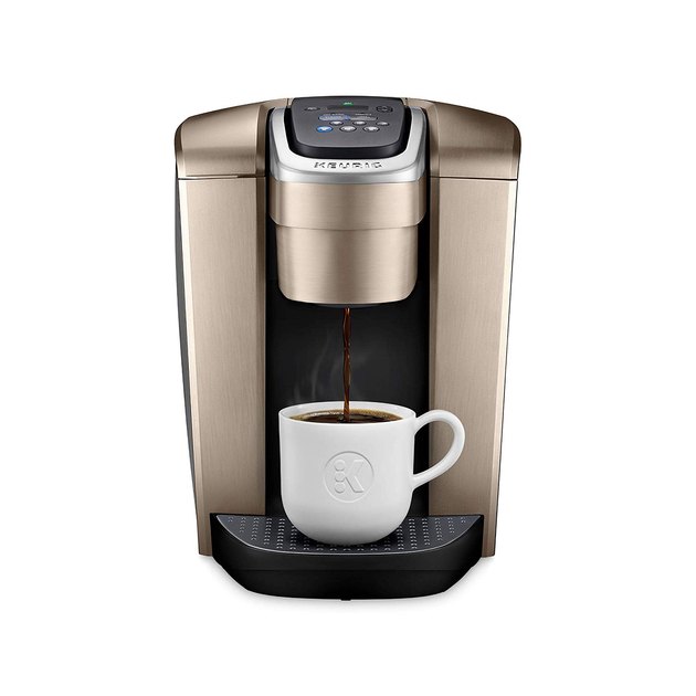 Not only does this single-serve coffee maker brew the perfect cup of coffee in just one minute, but you can choose the precise temperature you want, delighting the Goldilocks of coffee drinkers among us.