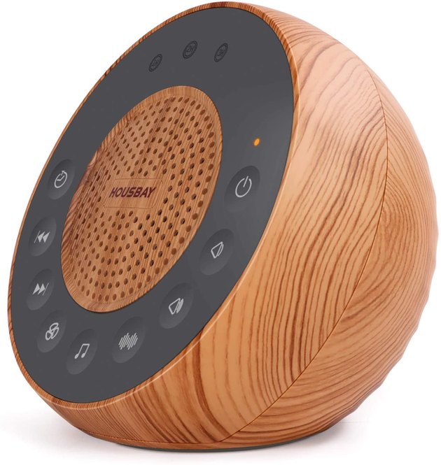 The ultimate trifecta: compact, easy to use, and aesthetically pleasing. Select from 31 soothing sounds, beautifully played from the 5W stereo speaker. Tune out the distracting sounds of the world and drift off to bed in peace. This is perfect for the whole family.
