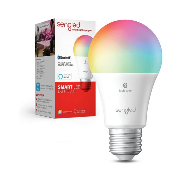 Upgrade your electronics with an affordable smart home option with the Sengled smart bulb. It has all the features of leading smart light brands, including millions of color options, timers, dimmers, voice control, and more.